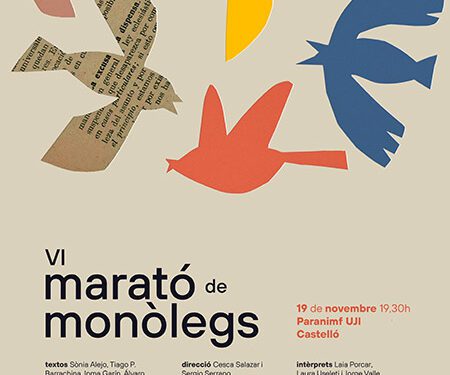 VI Maratón de Monólogos: 6 voces, 10 minutos cada una