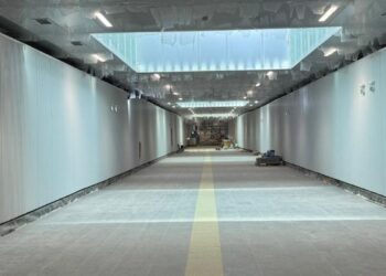 El túnel peatonal entre las estaciones de Xàtiva y Alacant de MetroValencia se abrirá estas navidades