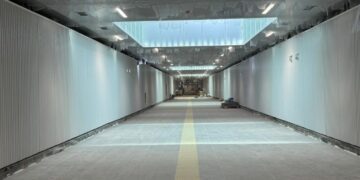 El túnel peatonal entre las estaciones de Xàtiva y Alacant de MetroValencia se abrirá estas navidades