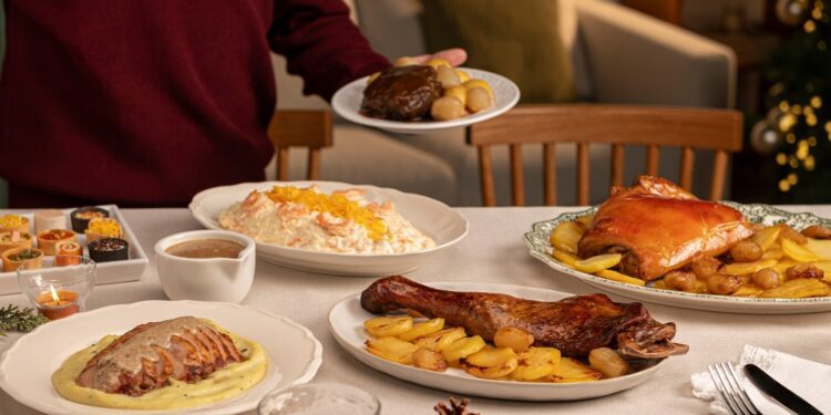 Platos navideños de "Listo para comer" de Mercadona