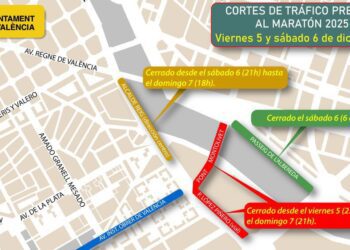 1201 Marato cortes de trafico previos