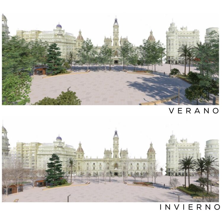 Tras dos años de «repensaeta» de la reforma de la Plaza del Ayuntamiento por fin conocemos el nuevo proyecto