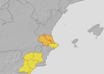 El fin de semana se esperan lluvias y AEMET activa para la tarde del domingo alertas por fuertes precipitaciones