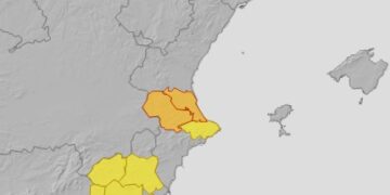 El fin de semana se esperan lluvias y AEMET activa para la tarde del domingo alertas por fuertes precipitaciones