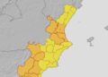 AEMET eleva la alerta naranja por fuertes lluvias a toda la provincia de Valencia y activa aviso amarillo en Alicante y Castelló 10 AEMET eleva la alerta naranja por fuertes lluvias a toda la provincia de Valencia y activa aviso amarillo en Alicante y Castelló