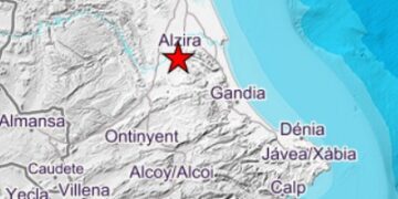 Terremoto en Carcaixent esta noche