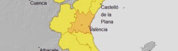🚨🚨AEMET eleva a alerta naranja la costa norte de Valencia desde las 22:00h hasta las 23:59h