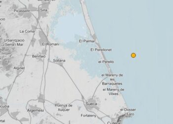 Terremoto la noche del 22 frente a las costas de El Perelló