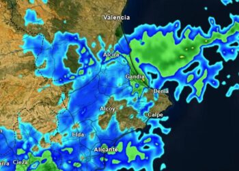 165 litros de lluvia acumulan en Beniflà este Día de Navidad