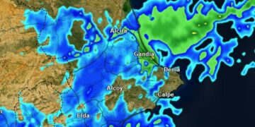 165 litros de lluvia acumulan en Beniflà este Día de Navidad