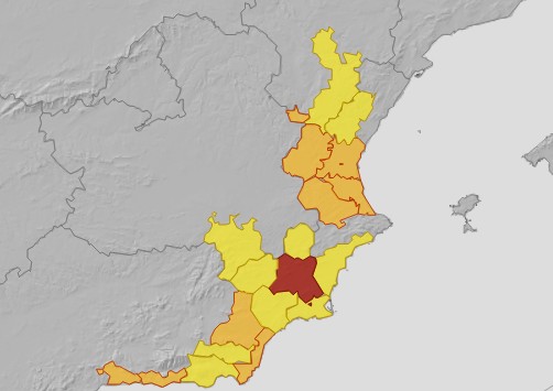 Más de 67 litros de lluvia acumulan en l'Alcúdia esta mañana 1 Más de 67 litros de lluvia acumulan en l'Alcúdia esta mañana