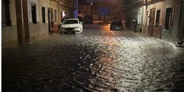 Simat de la Valldigna alzanza los 240 litros hoy y sigue lloviendo