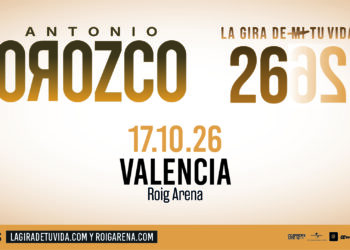 Antonio Orozco traerá “La gira de tu vida” al Roig Arena el 17 de octubre de 2026