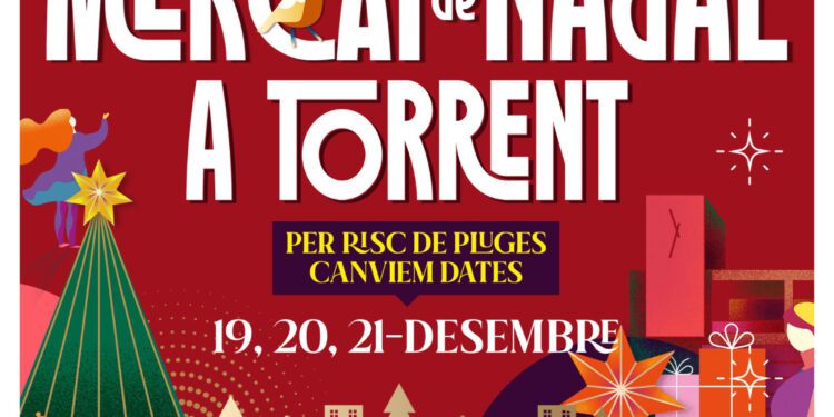 El comercio local de Torrent toma la calle con la celebración del III Mercado de Navidad