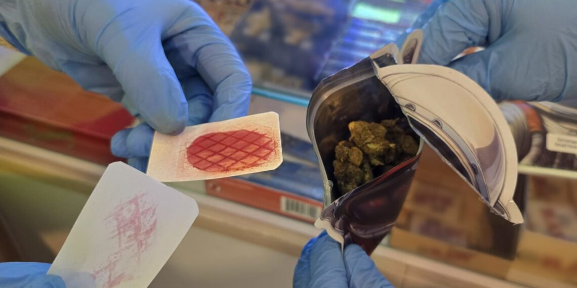 Dos investigados por vender cogollos de marihuana en un estanco en Chirivella 1 Dos investigados por vender cogollos de marihuana en un estanco en Chirivella