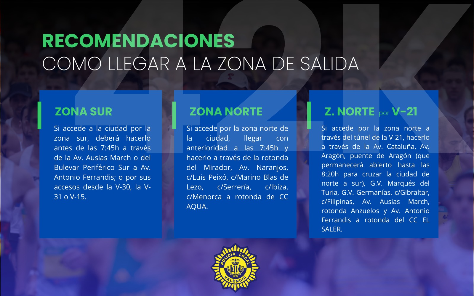 Conoce el recorrido de la Maratón Valencia de este domingo y los cortes de tráfico 5 G7aNt3TWsAAfS5B