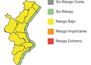 La Generalitat rebaja todas las alertas a aviso amarillo. Toda la Comunitat Valencia queda en aviso amarillo 14 La Generalitat rebaja todas las alertas a aviso amarillo. Toda la Comunitat Valencia queda en aviso amarillo