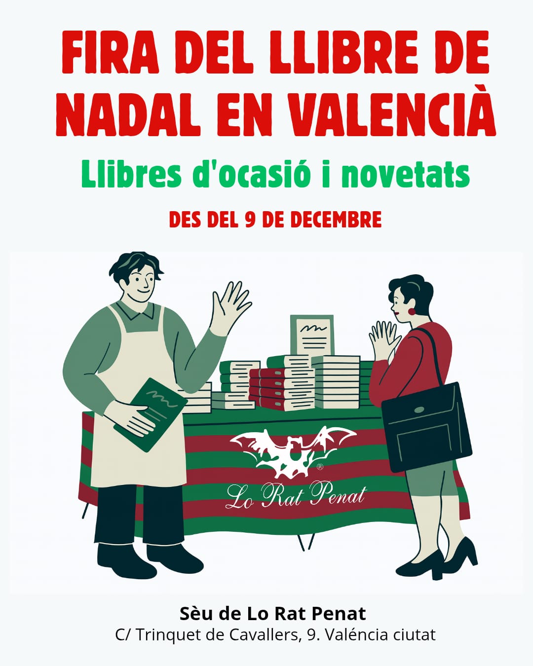 Lo Rat Penat organisa la Fira del Llibre de Nadal en valencià 2 IMG 20251208 WA0037
