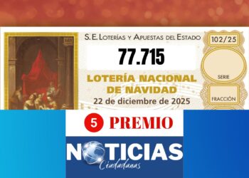 77.715 ¡otro quinto premio!