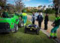 Torrent estrena flota eléctrica y robotizada para el mantenimiento de parques y jardines