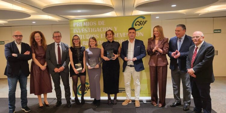 Los XXVI Premios de Prevención de CSIF se retoman tras la DANA y distinguen a Sara Milán por su investigación sobre la calidad del sueño en residentes
