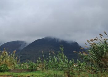 Las lluvias se trasladan a La Marina y la parte sur de La Safor