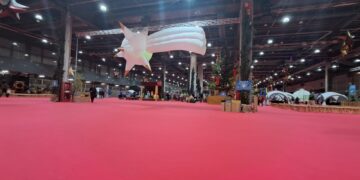 Hoy se ha inaugurado la 48 edición de ExpoJove en Valencia, con la moqueta como protagonista