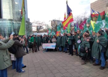 La protesta de 20.000 agricultores en Bruselas retrasa el Tratado comercial con Mercosur