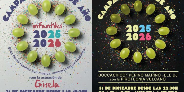 Valéncia recibirá el 2026 con un gran despliegue musical y campanadas infantiles con la voz de Gisela