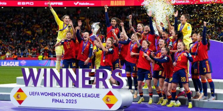 España conquista de nuevo la Liga de Naciones con un recital ante Alemania 1 espana alemania 03