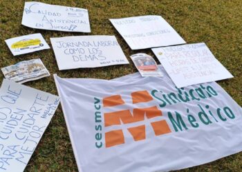 Esta tarde manifestación de médicos en Valencia