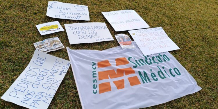 Esta tarde manifestación de médicos en Valencia 1 Esta tarde manifestación de médicos en Valencia