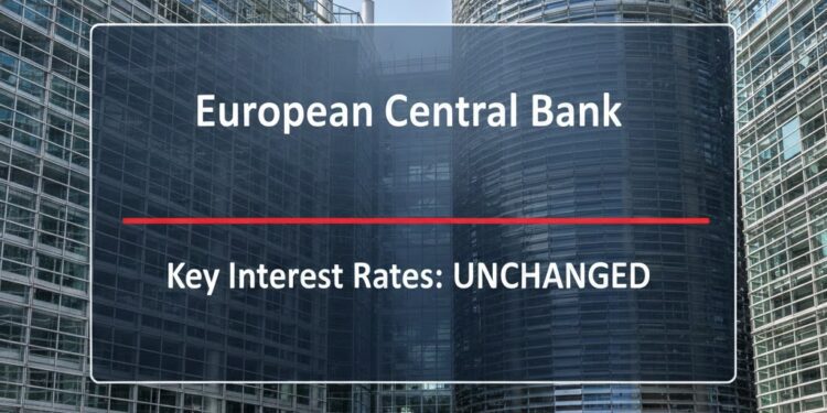 El Banco central Europeo mantiene sin cambios los tipos de interés 1 El Banco central Europeo mantiene sin cambios los tipos de interés