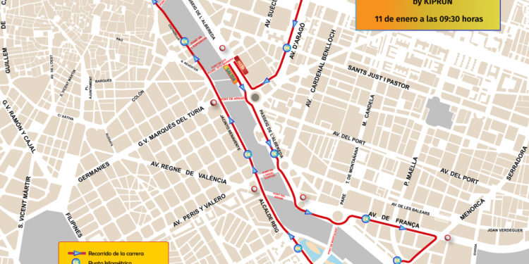 Valencia da la bienvenida al 2026 con una 10K Ibercaja de récord: 18.000 corredores tomarán las calles 1 Valencia da la bienvenida al 2026 con una 10K Ibercaja de récord: 18.000 corredores tomarán las calles