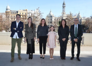 Boro Peiró y Cuchita Lluch mantenedores de las Falleras Mayores de Valencia 2026 en sus Exaltaciones