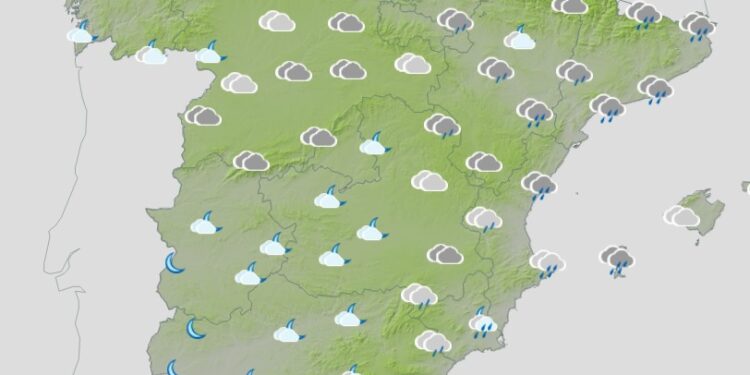 La formación de una borrasca activará un temporal de lluvia y nieve a partir del fin de semana 1 La formación de una borrasca activará un temporal de lluvia y nieve a partir del fin de semana