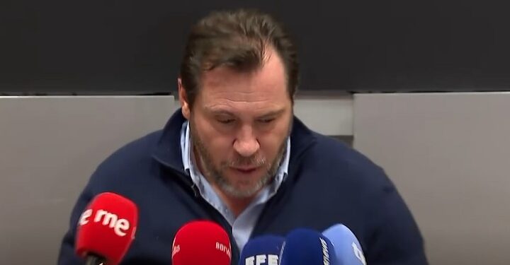 Óscar Puente asegura que es un "accidente extraño" 1 Óscar Puente asegura que es un "accidente extraño"