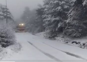 Emergencias desactiva la alerta por nieve en Castellón tras el paso de la borrasca Harry