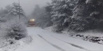 Emergencias desactiva la alerta por nieve en Castellón tras el paso de la borrasca Harry