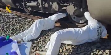 Muescas en las ruedas del Iryo parecen indicar que la vía colapsó por un fallo de soldadura