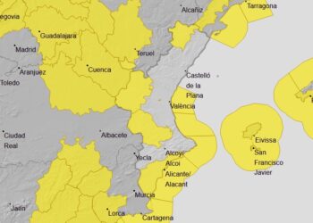Aemet activa avisos por fuertes rachas de viento. Fin de semana con precipitaciones y bajadas de temperaturas