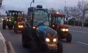 A partir de las 10:00h nueva tractorada y manifestación del campo en Valencia