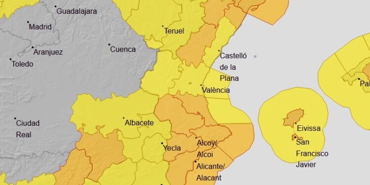 El "viento de poniente" pone en jaque a la Comunitat Valenciana: alerta naranja por rachas de hasta 100 km/h 1 El "viento de poniente" pone en jaque a la Comunitat: alerta naranja por rachas de hasta 100 km/h