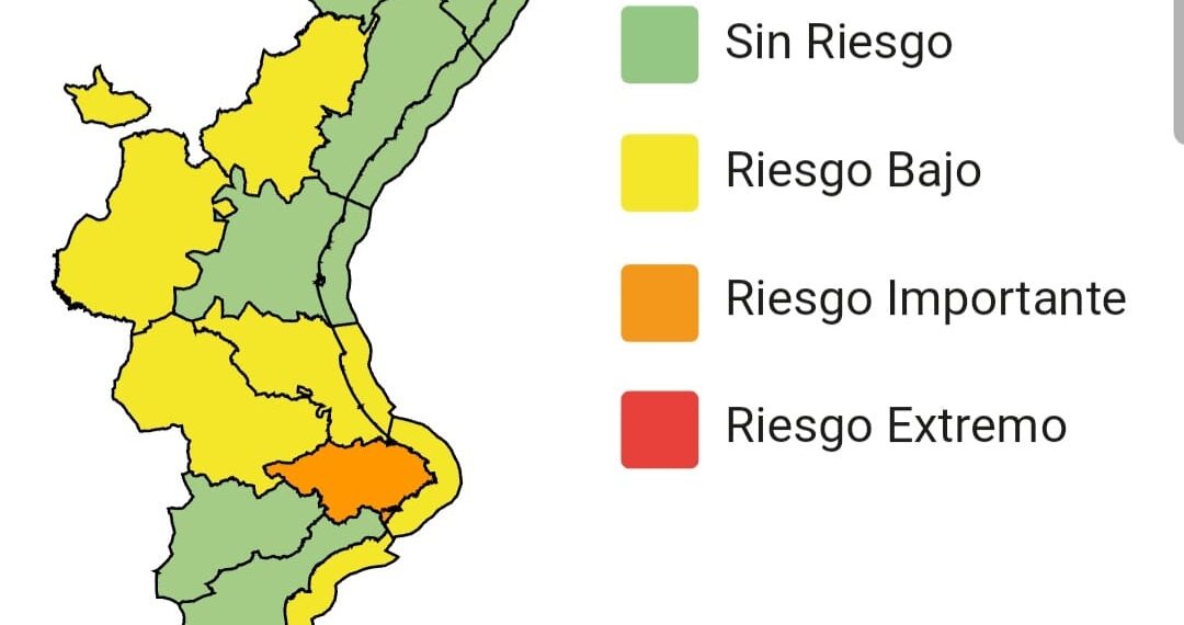 La Comunitat Valenciana activa la alerta por nevadas y lluvias intensas ante la llegada de la borrasca ‘Francis’ 1 La Comunitat Valenciana activa la alerta por nevadas y lluvias intensas ante la llegada de la borrasca ‘Francis’