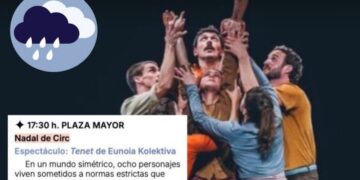 El tiempo obliga a reorganizar la agenda navideña en Castelló