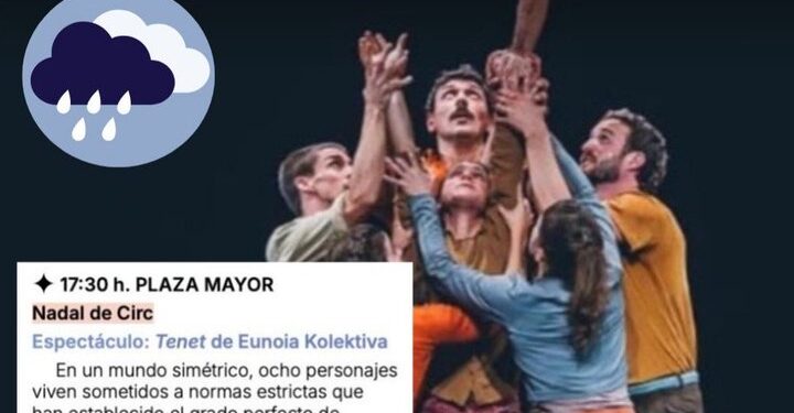 El tiempo obliga a reorganizar la agenda navideña en Castelló 1 El tiempo obliga a reorganizar la agenda navideña en Castelló