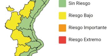 Ola de frío en la Comunitat Valenciana: Emergencias activa la alerta amarilla por nevadas y temperaturas gélidas en el interior
