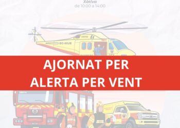 La Feria de Emergencias de Xàtiva se aplaza al 8 de febrero ante la alerta naranja por fuertes vientos