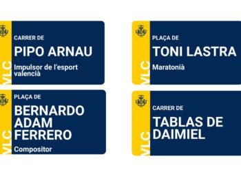 Luces y sombras en el callejero de Valéncia: nuevos honores frente a agravios históricos