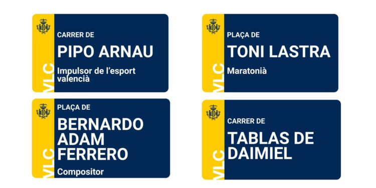 Luces y sombras en el callejero de Valéncia: nuevos honores frente a agravios históricos